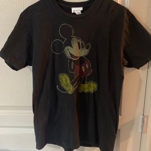Disney Parks Mens Mickey Mouse Black Tshirt M